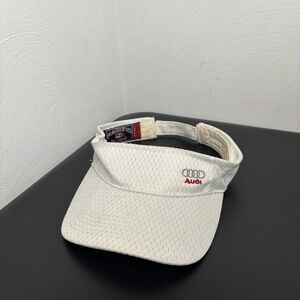 Audi White Visor‎ Adjustable Unisex Summer Springe